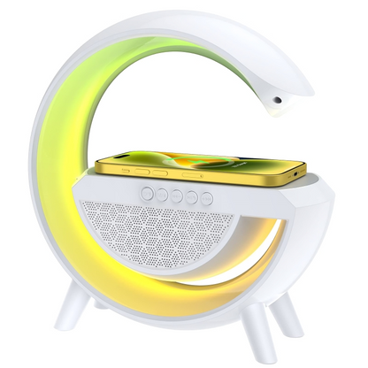 Veilleuse Bluetooth + Chargeur sans fil