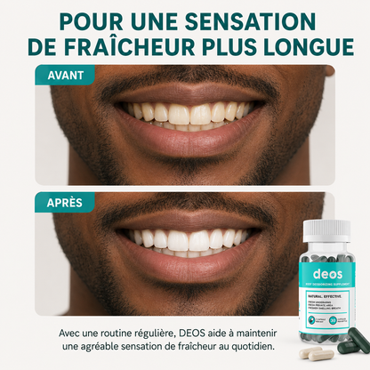 Deos | Complément anti-odeur