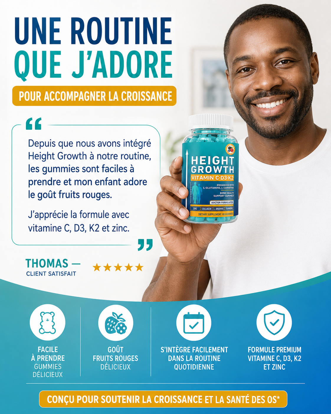 Height Growth Gummies