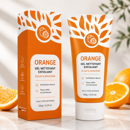 Gel exfoliant à l’orange