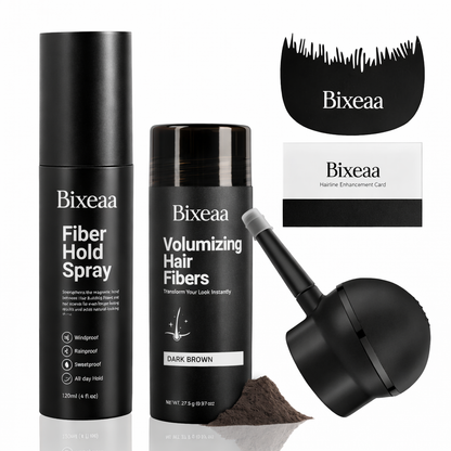 Kit 4 pièces - Fibres capillaires + Fixateur OFFERT CI