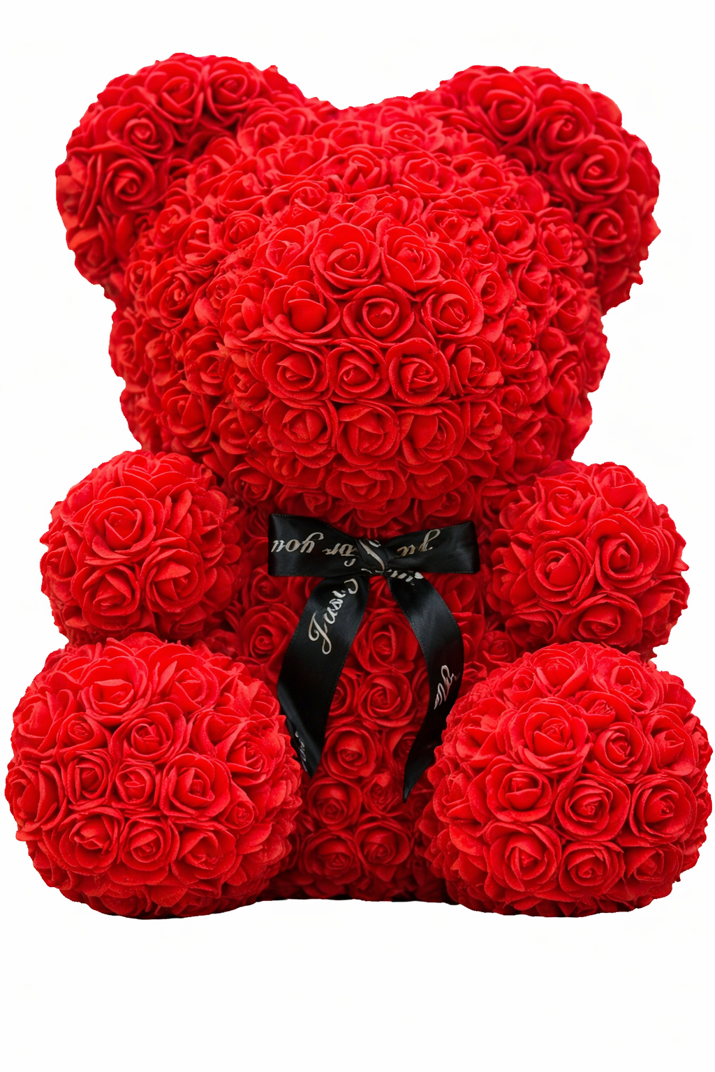 OURS PELUCHE EN ROSE