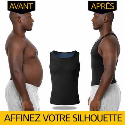 Débardeur Sculptant Homme: 1 Acheté = 1 Offert