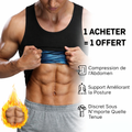 Débardeur Sculptant Homme: 1 Acheté = 1 Offert