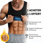 Débardeur Sculptant Homme: 1 Acheté = 1 Offert