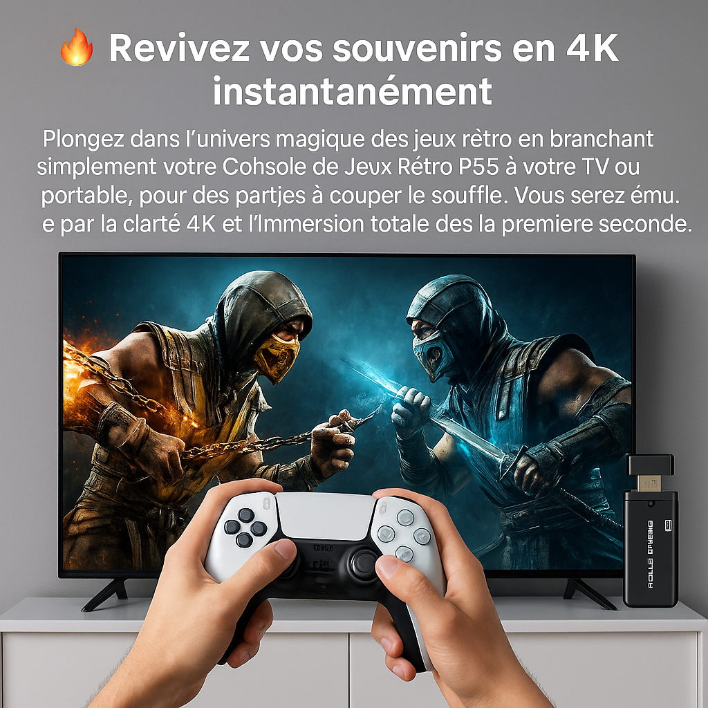 Console de Jeux Rétro PS5