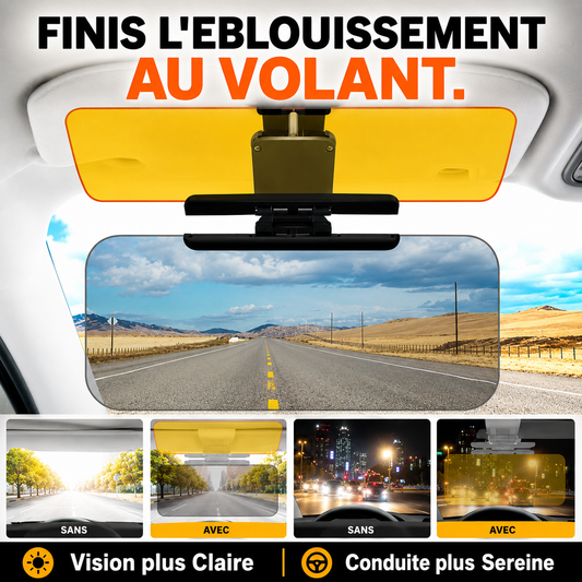 Clair Vision – Pare-soleil anti-éblouissement