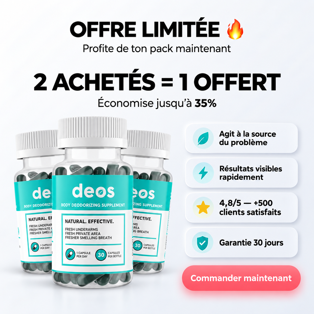 🌿 DEOS FRESH ( Dites adieu aux mauvaises odeurs )