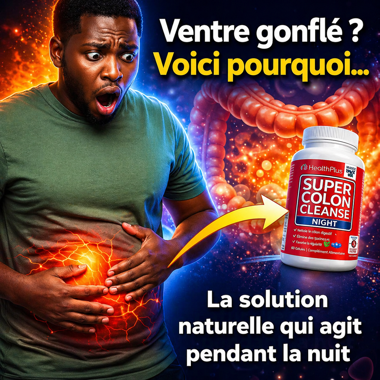 Health Plus Super nettoyage du côlon
