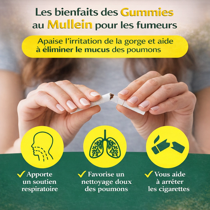Mullein Gummies -complément alimentaire à base de plantes