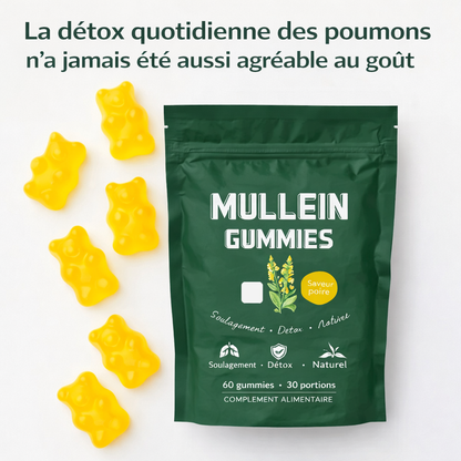 Mullein Gummies -complément alimentaire à base de plantes