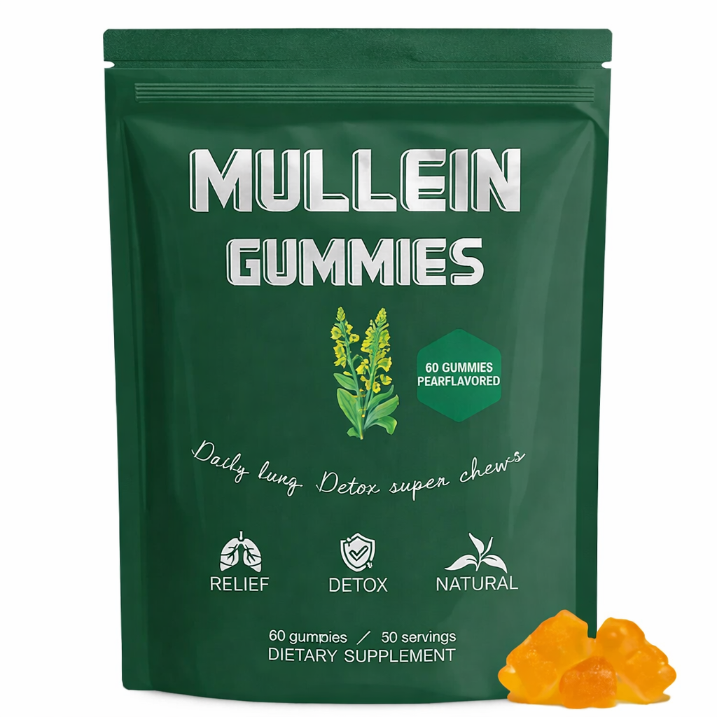 Mullein Gummies -complément alimentaire à base de plantes