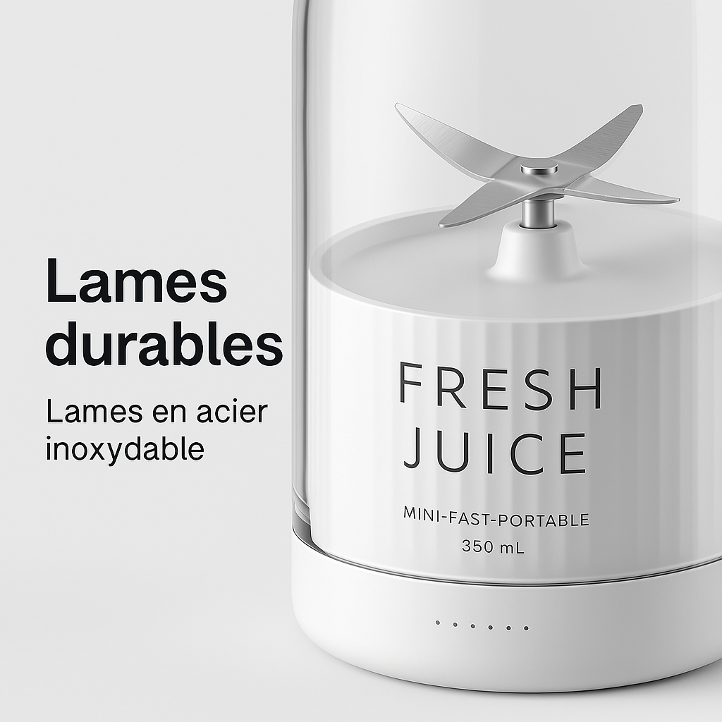 Mixeur Portatif - Jus de fruit & Smoothie