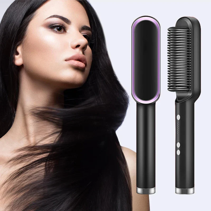 Brosse Lissante Chauffante 3 EN 1