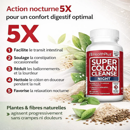 Health Plus Super nettoyage du côlon
