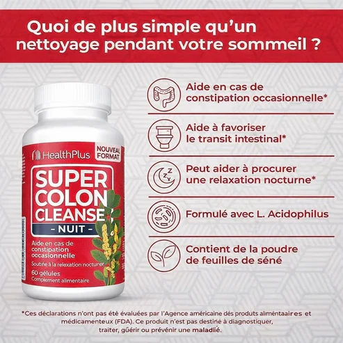 Health Plus Super nettoyage du côlon