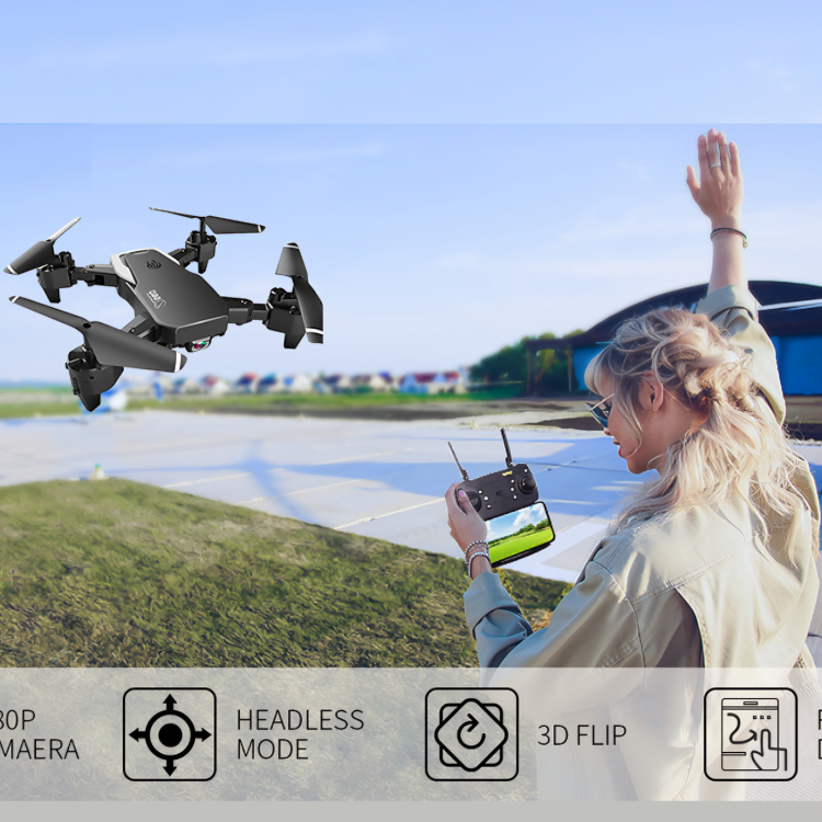 Drone Quadricoptère - Caméra & vidéo de paysage haute altitude